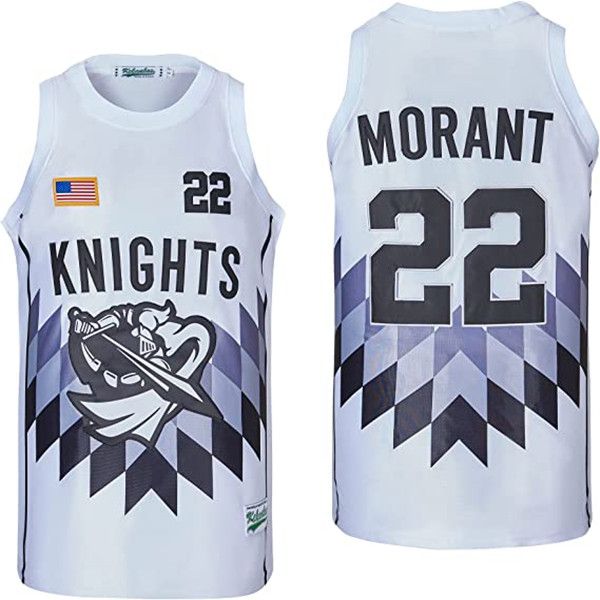 Retro Ja Morant Murray State Racers Mens XXL Basketball Jersey