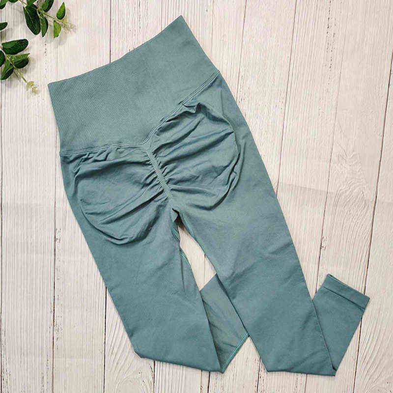 Leggings de color verde claro