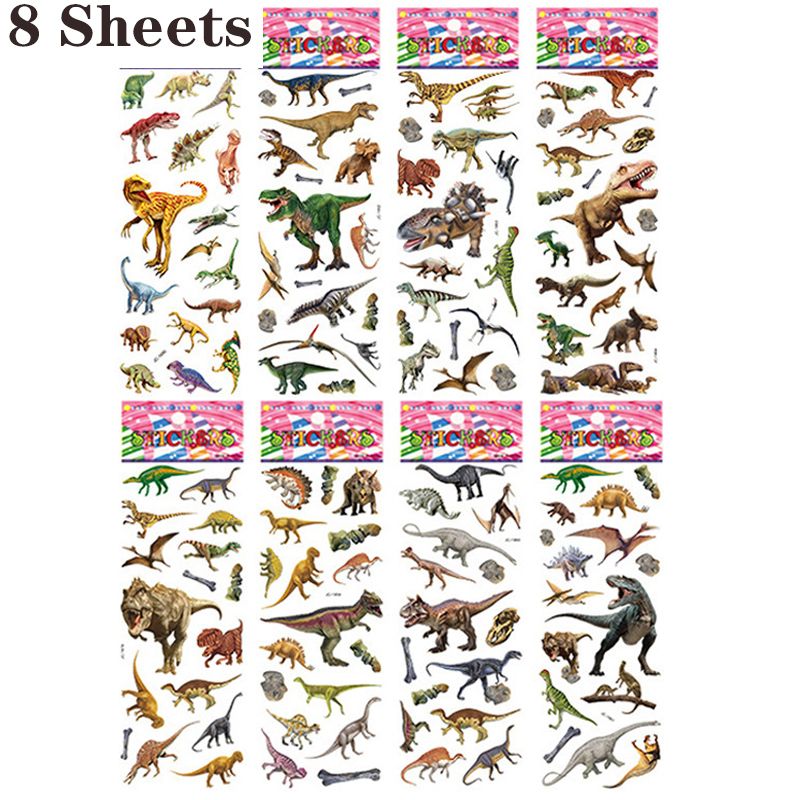 8 Sheets r Dinosaur