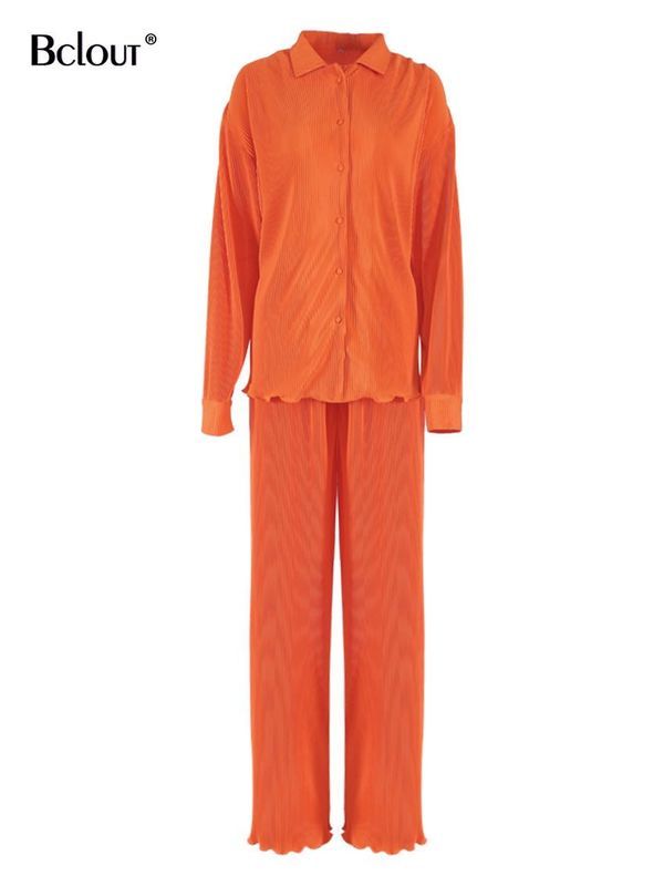 Nouveau costume orange