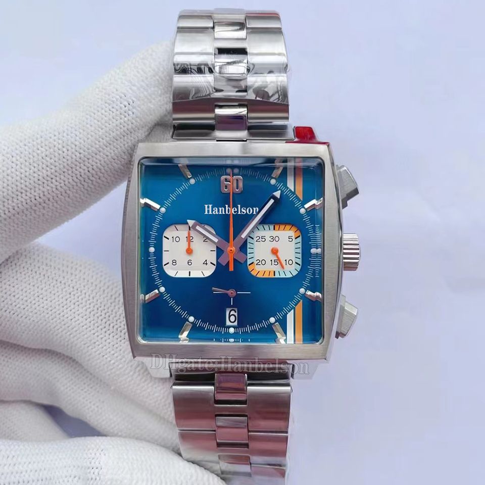 Steel Strap Blue Dial