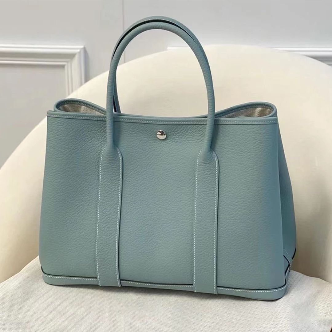 30cm Garden Party Celeste Green Designer Classic Brand H Luxury Bag High  Quality Genuine Leather Fashion From Fashion_store86, $104.24