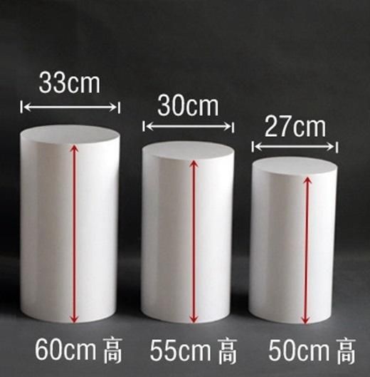 White 3pcs set High quality cartons