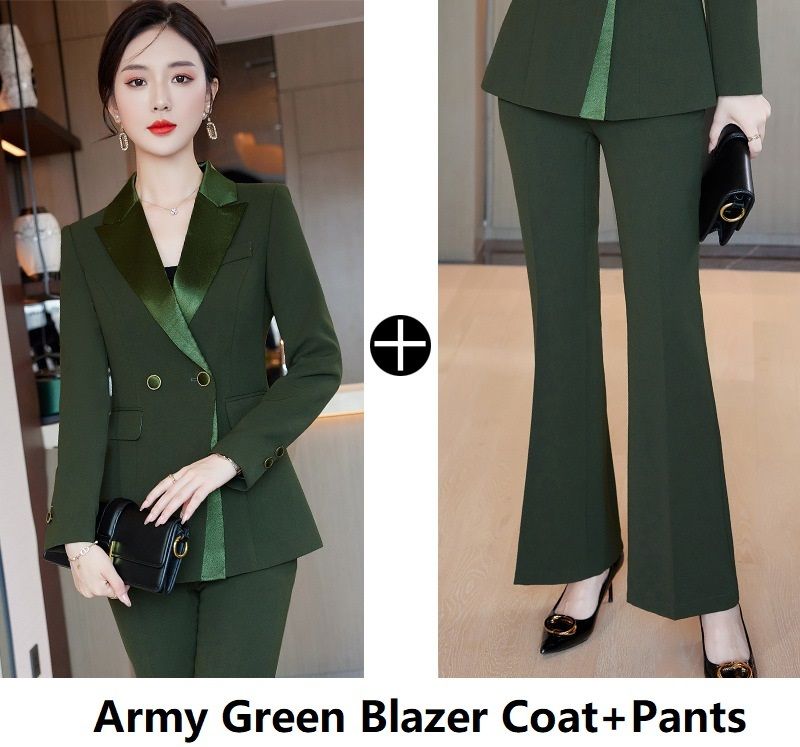 Green Pantsuits