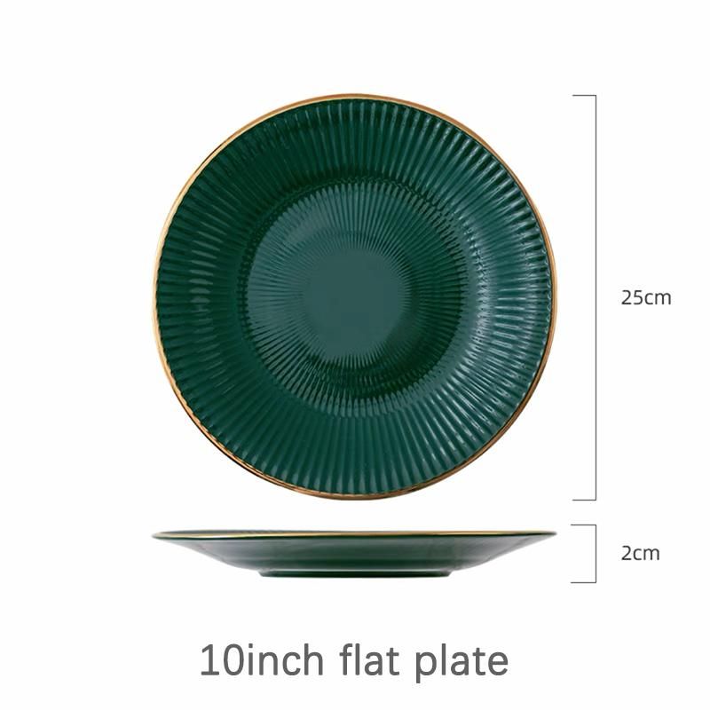 10 inch flat plate