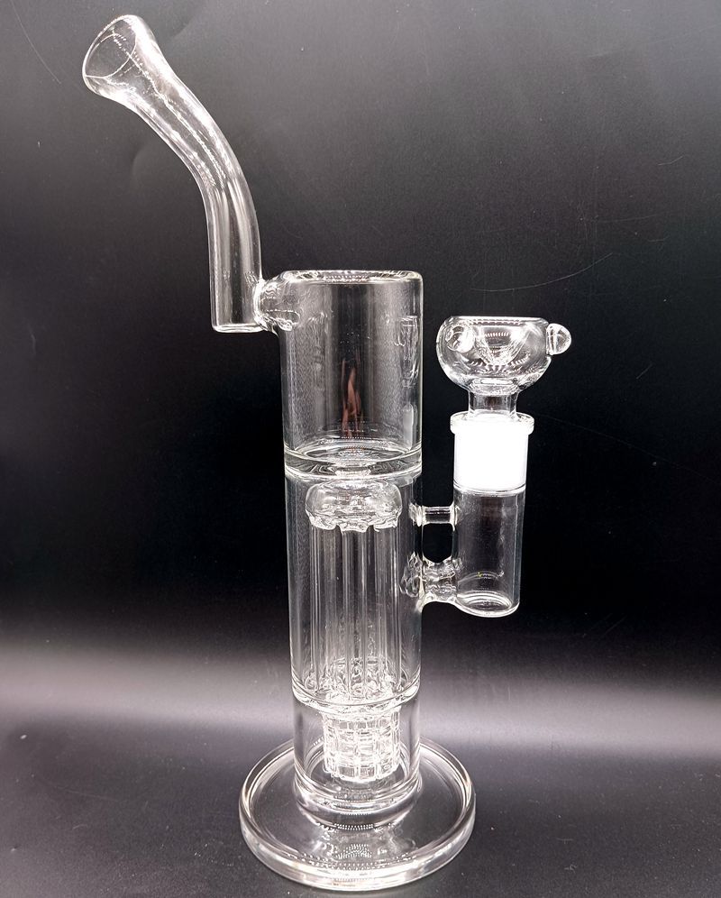 12,5 inch helder glazen bong