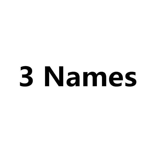 3 nomes