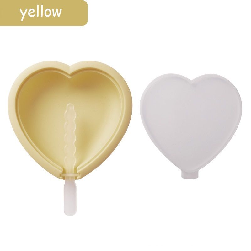 yellow heart shape