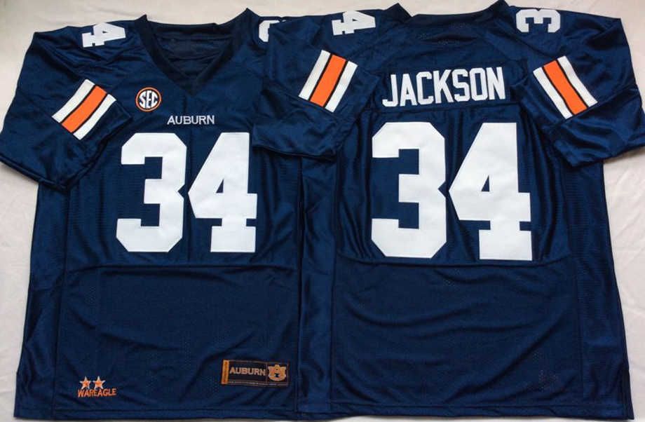 34 BO Jackson Navy Jersey