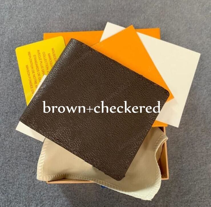 Brown Checkered