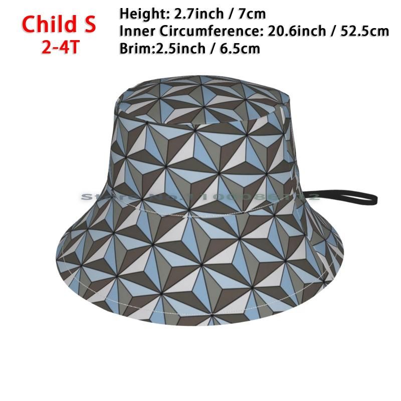 Sombrero de cubo infantil - S