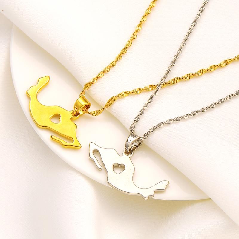 Pendant Necklaces Gold Silver Color 