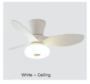 220 - 240V White - ceiling