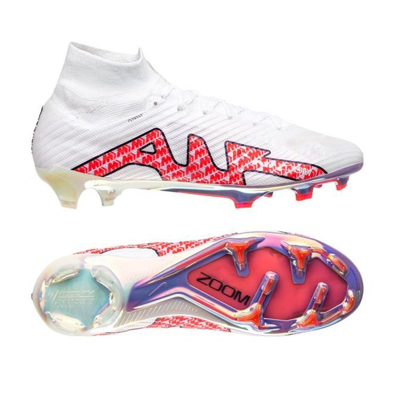 Voetbalschoenen Mbappe Persoonlijke editie Cleats Zoom Mercurial Superfly  IX 9 Elite Gold FG Cristiano Ronaldo CR7