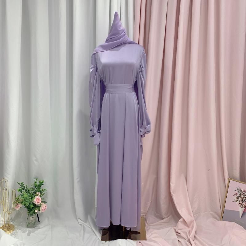 фиолетовый с хиджаб