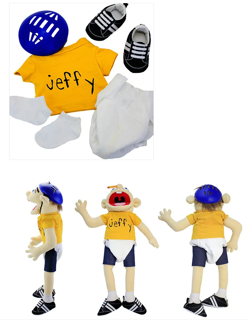 Accesorios For Fiestas Jeffy Marioneta De Mano Peluche | Meses Sin Interés - Foto 8