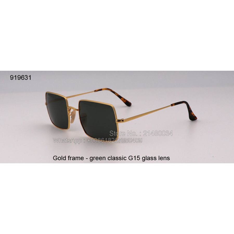 9196/31 Gold Green G15 Glass Lens