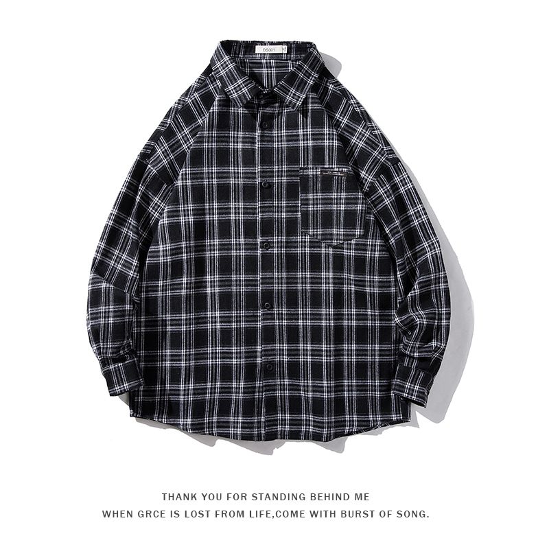 Plaid nero 01