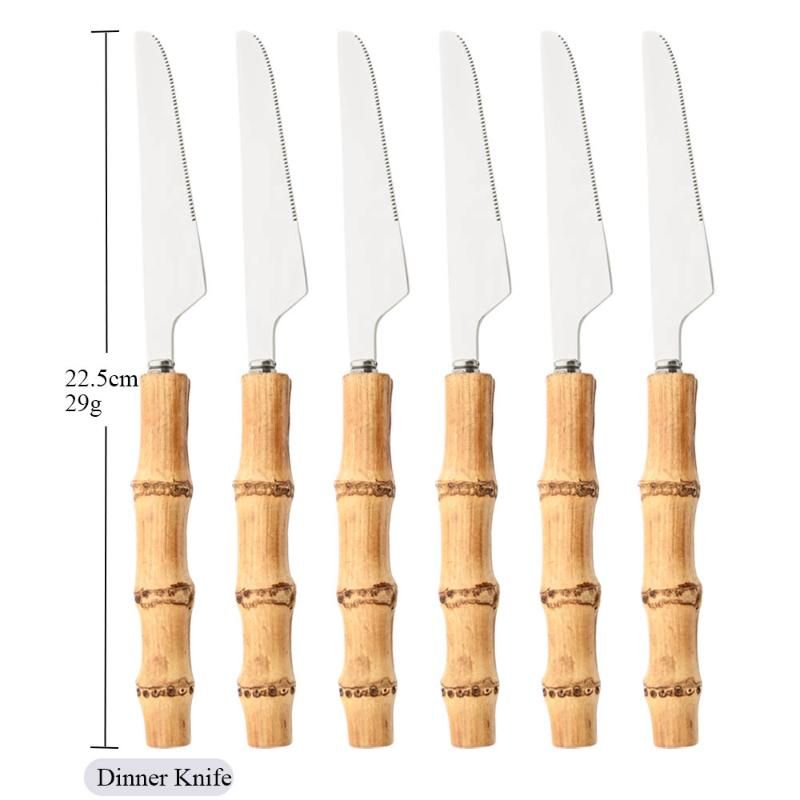 6Pcs Dinner Knife