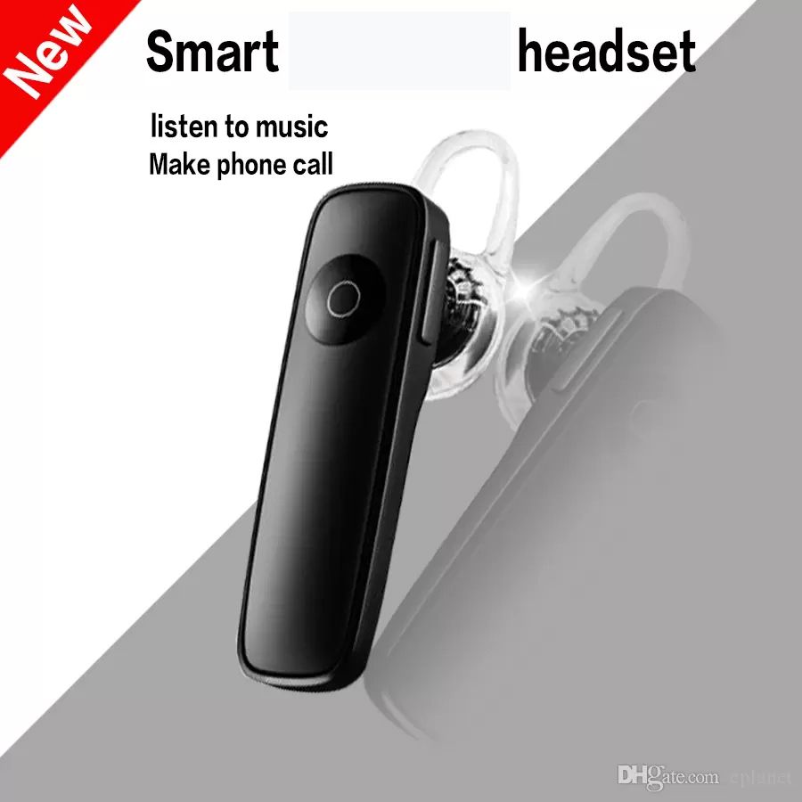 M165 Wireless Bluetooth-compatible Earphone In-ear Mini Hands Free Call  Stereo Music Headset with Microphone for Smart Phones