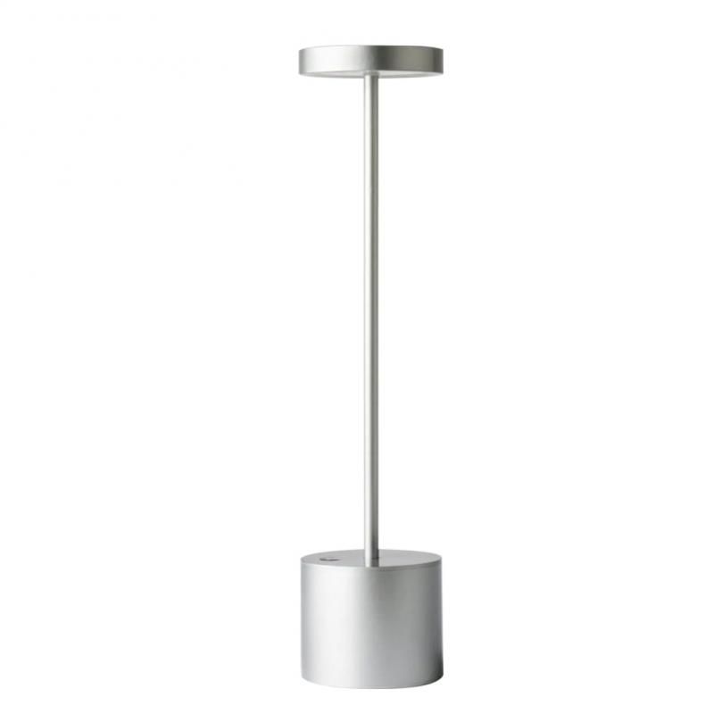 zilveren lamp zwart porselein