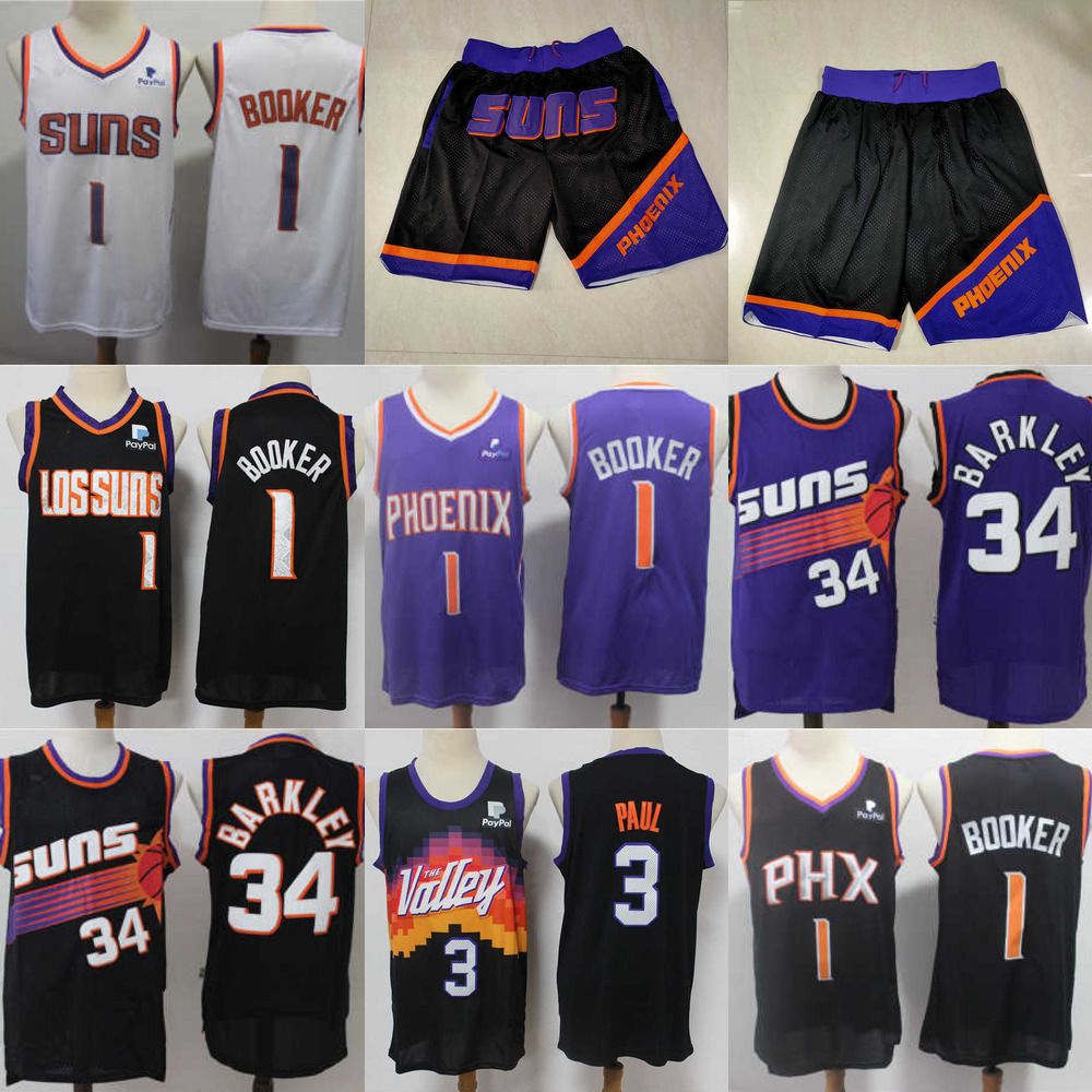 Steve Nash Jersey Shorts Set - HWC Phoenix Suns 🔥 Devin Booker