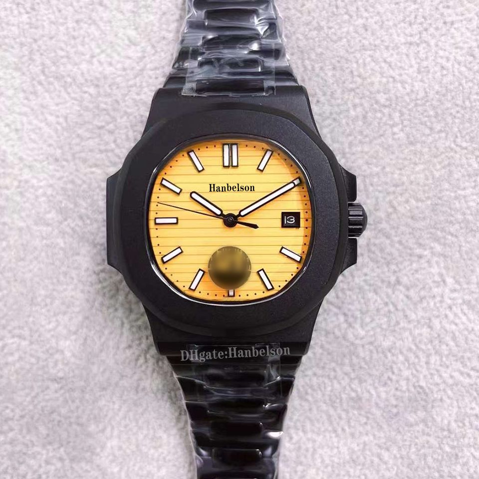 Black Case Yellow Dial