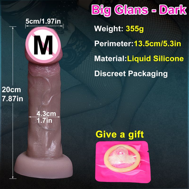 Dark Big Glans-m