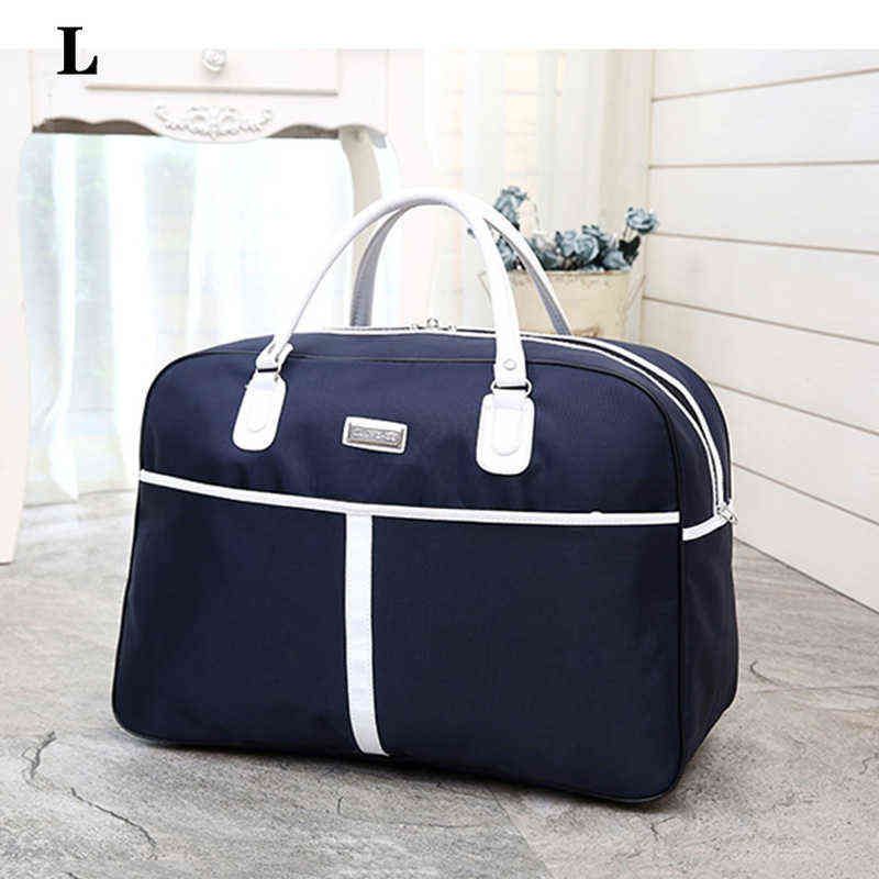 l blue travel bag