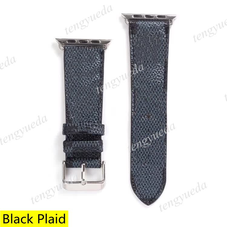 L16-Watchband-Schwarz-Gitter