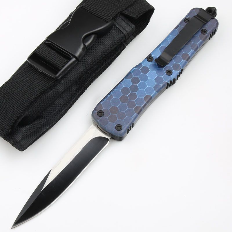 blue honeycomb drop edge