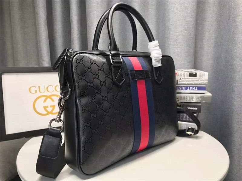 Gucci Briefcases Shoulder Briefcase Genuine Leather Designer Handbag Business Laptop Bag Messenger Bags With Totes Mens Luggage Computer Handbags From Sophy_htt, $113.25 | DHgate.Com