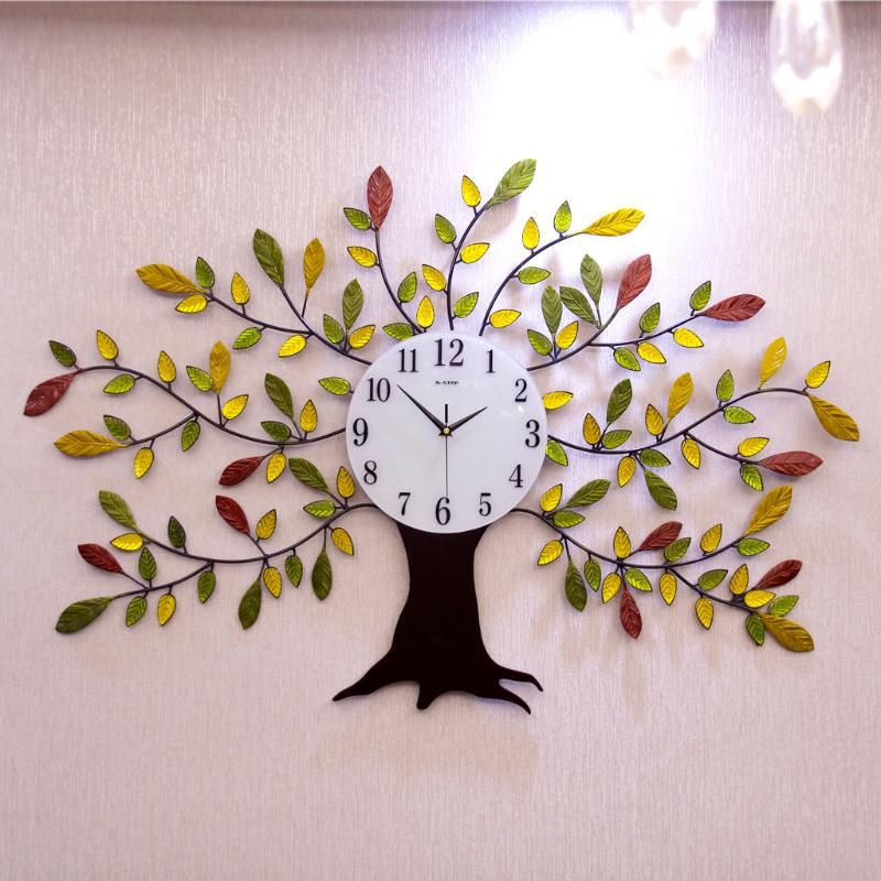 horloge murale arbre 80X57CM