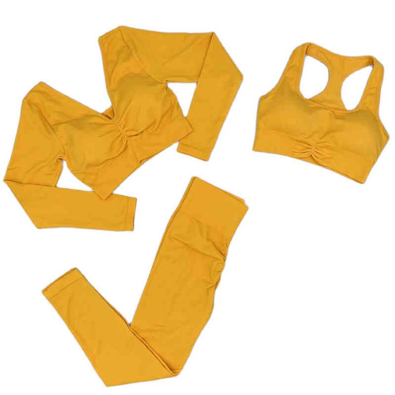 3pcs set giallo