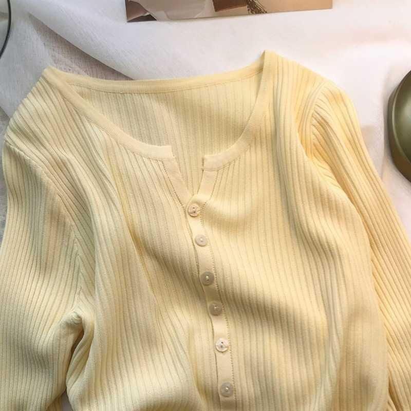 amarelo claro tricotado