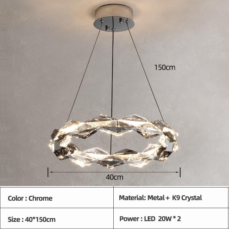 Chrome 40cm 3000K 4000K 6000K