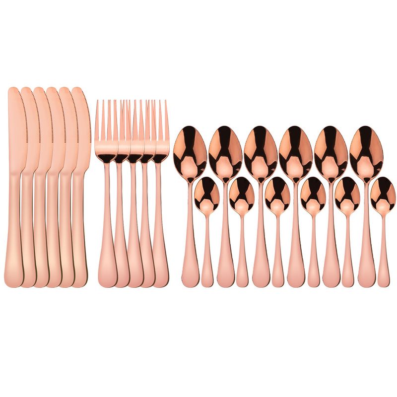 Rose Gold 24pcs