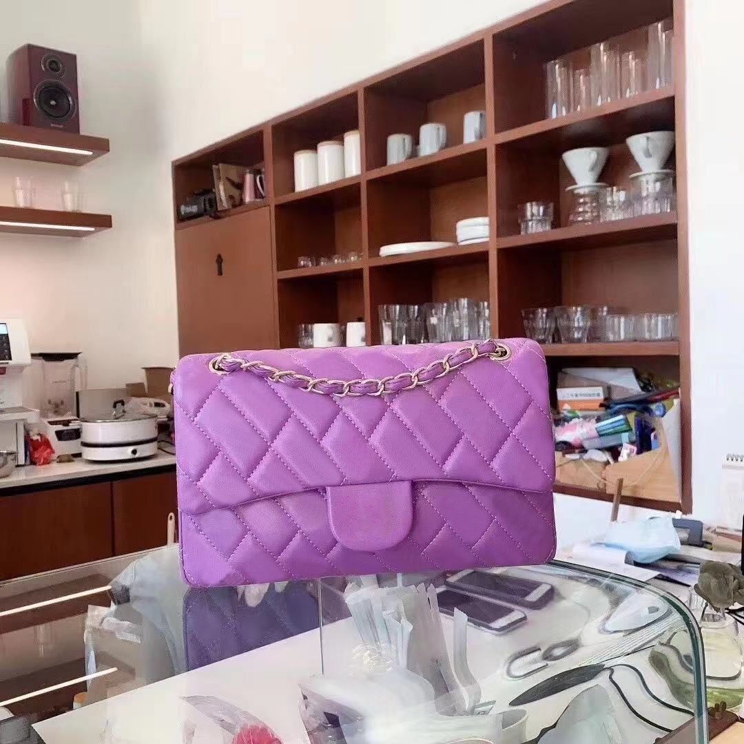 Cl5. Purple Bags 골드 체인