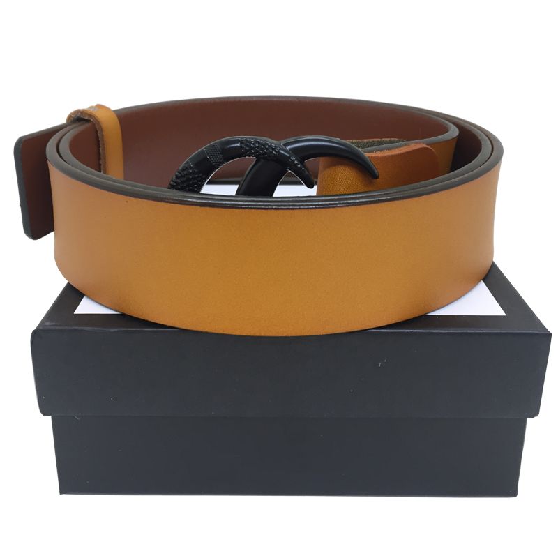 #14=snake black buckle+brown