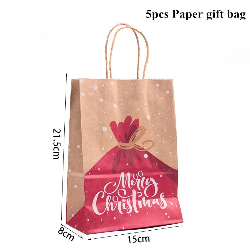 5pcs bolsas de natal h