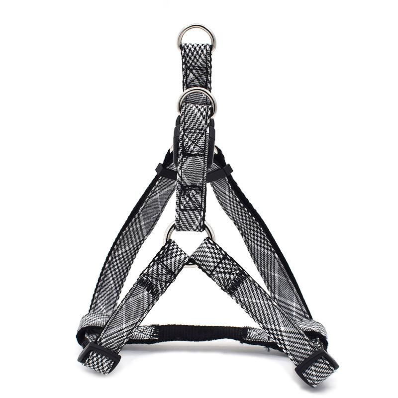 Harness Gray White