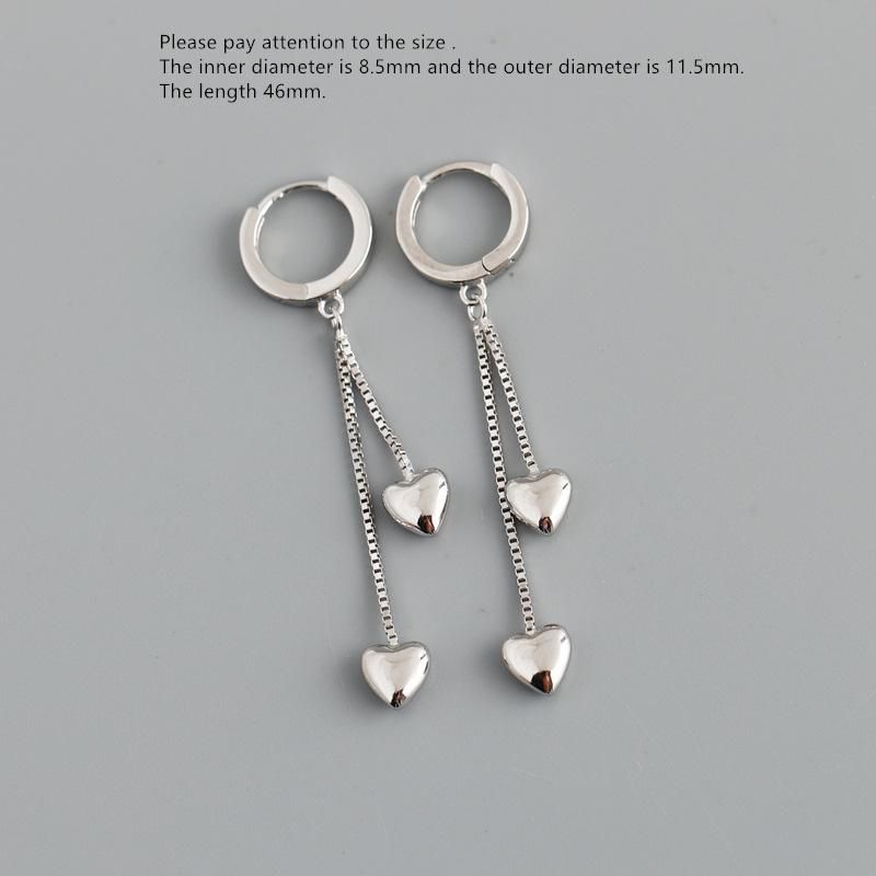 1 pair silver 8.5mm3