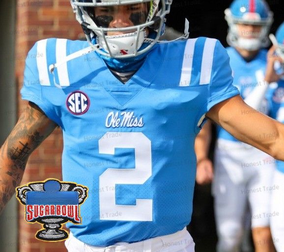 Baby Blue Jersey +Sugar Bowl