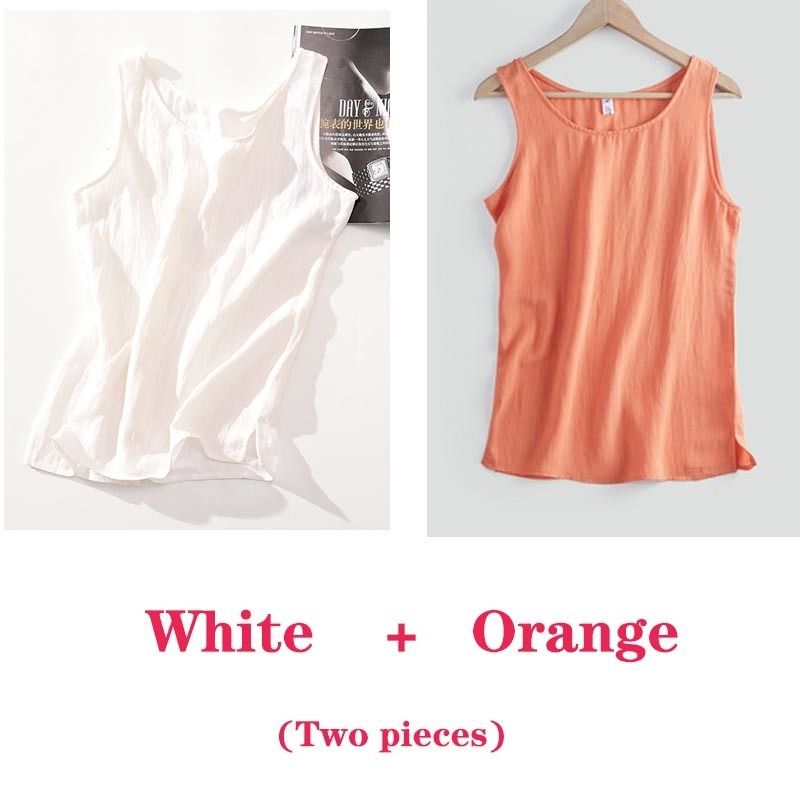 Bianco e arancione
