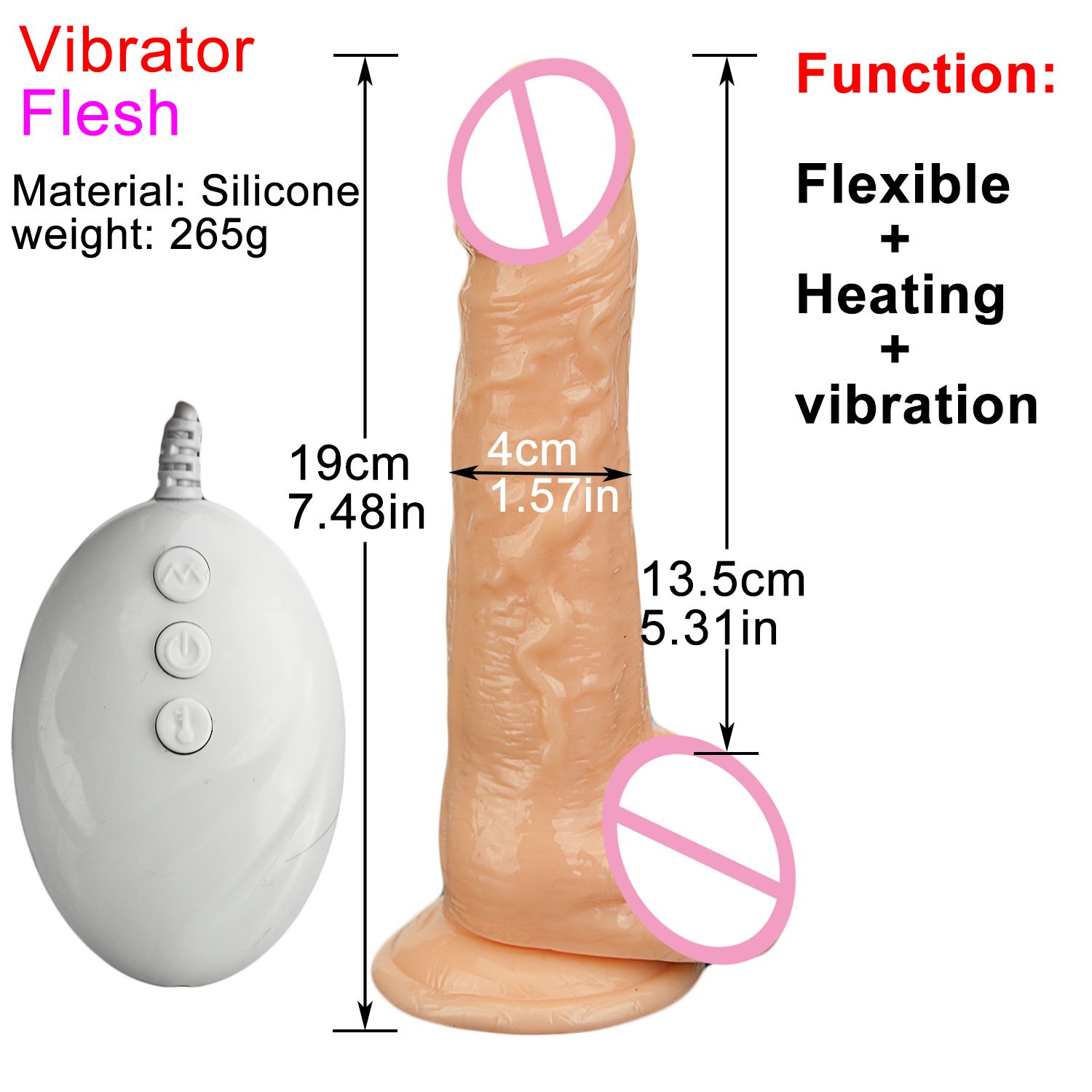 Vibrator-Fleisch