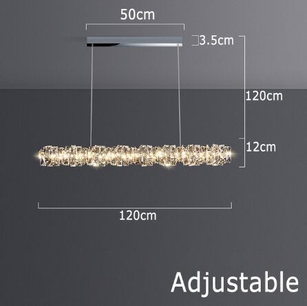 A2-120cm CHROME LAMP BODY