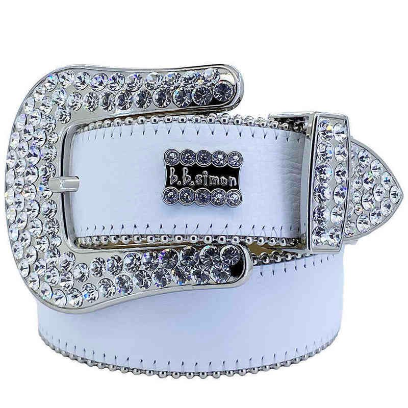 White with Silver Buckle