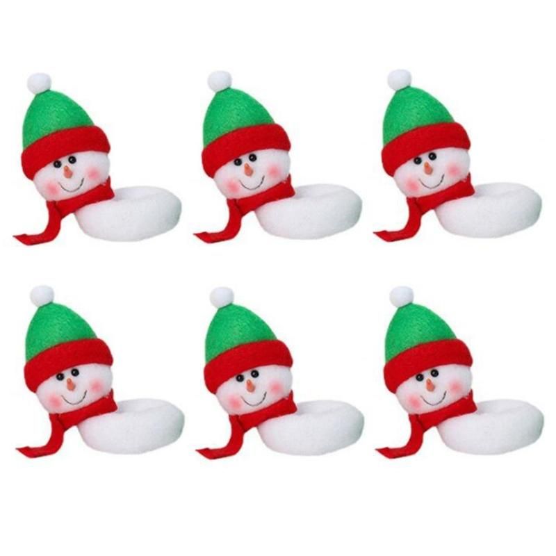 6 snowmen