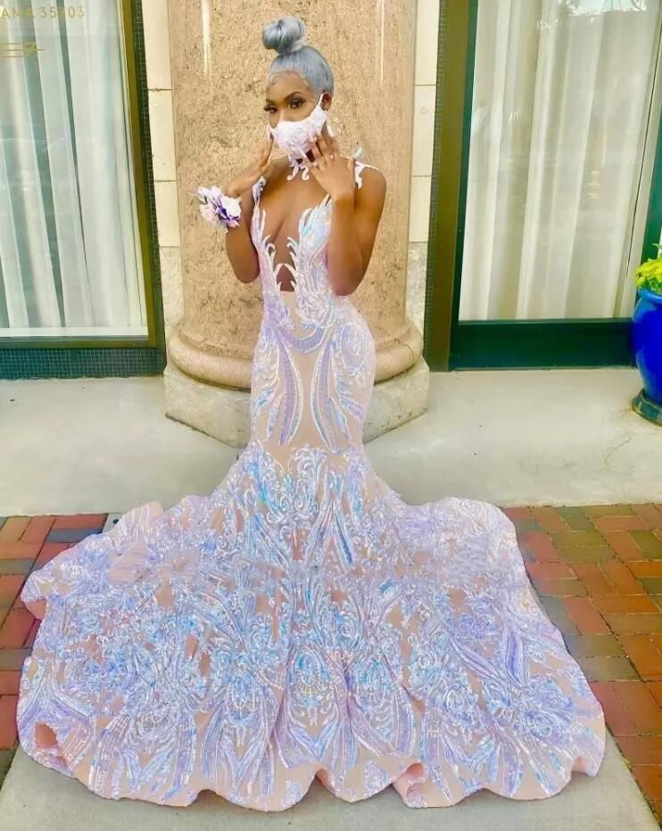 Girls Mermaid Prom Dresses 