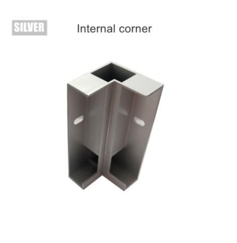 Zilveren interne connector